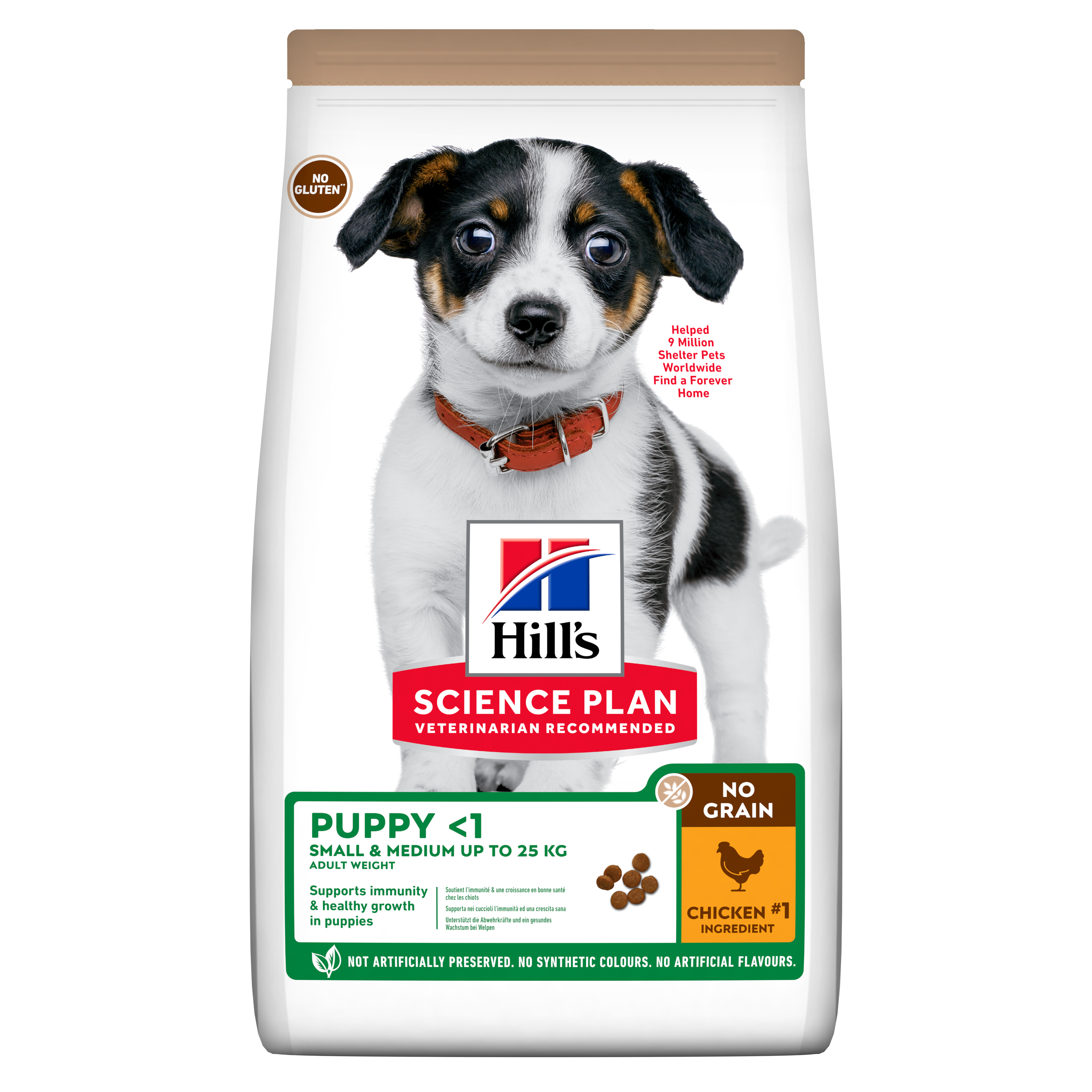 Hill's Science Plan Canine Puppy Small & Medium Chicken No Grain