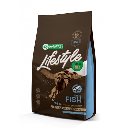 Nature’s Protection LifeStyle Grain Free Adult White Fish