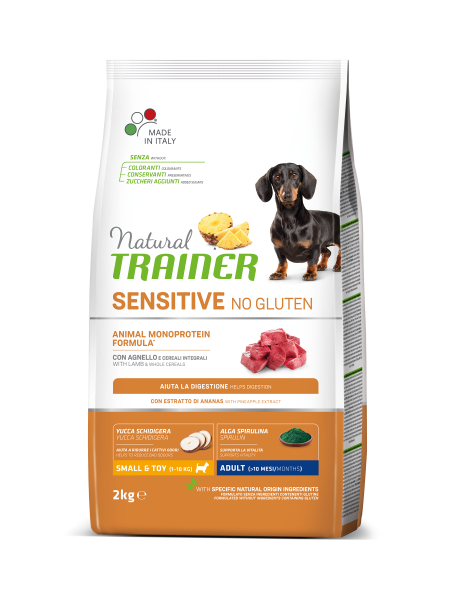 Trainer Natural Sensitive No Gluten Small & Toy Adult with Lamb