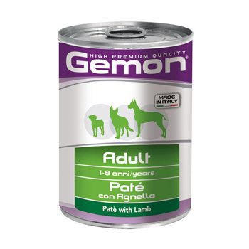 Gemon Dog Wet Adult Lamb